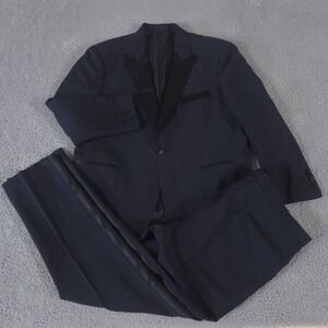 Michael Andrews 2-Piece Tuxedo Mens 46R Pants 40x33 Dormeuil Super Brio Bespoke